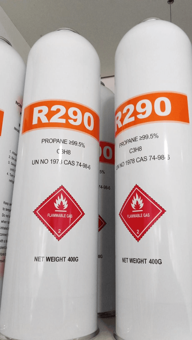 Gas refrigerante R290