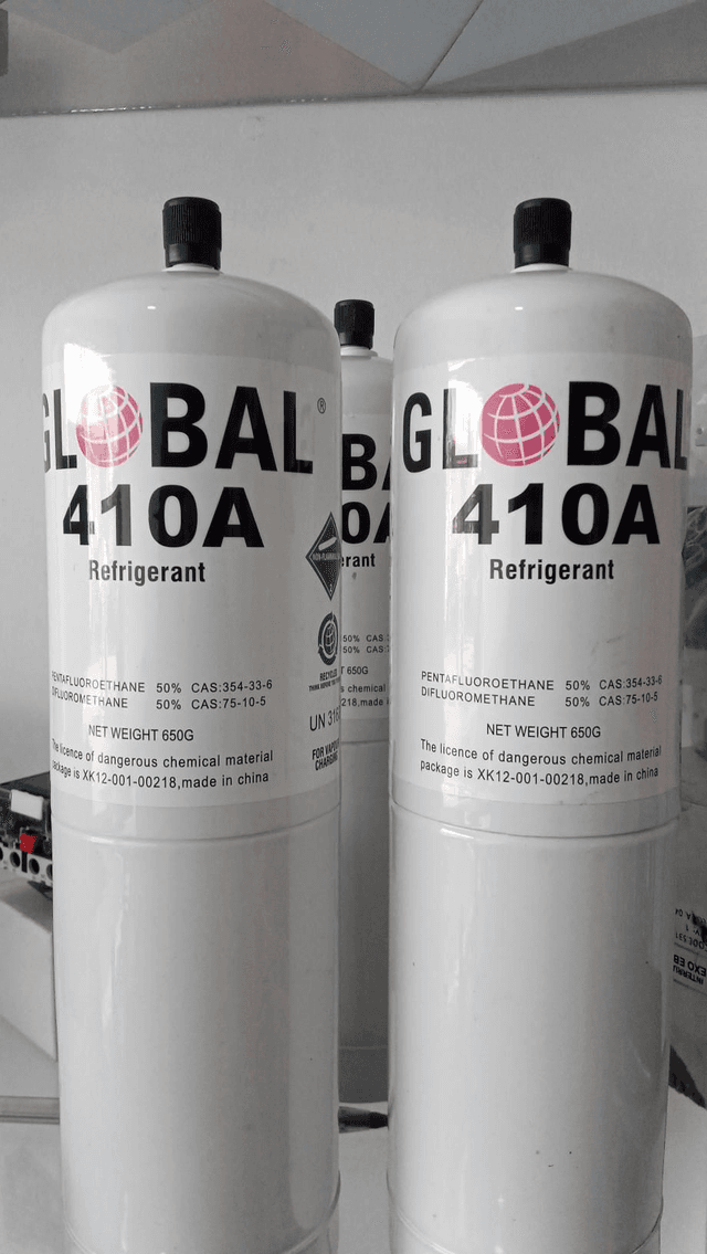 Gas refrigerante R410A 650g