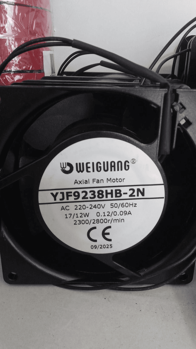 Ventilador 12/17W