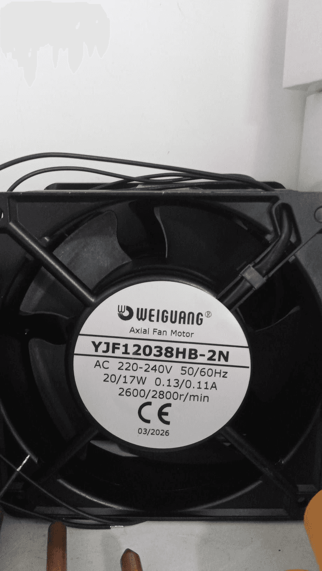 Ventilador 20/17W